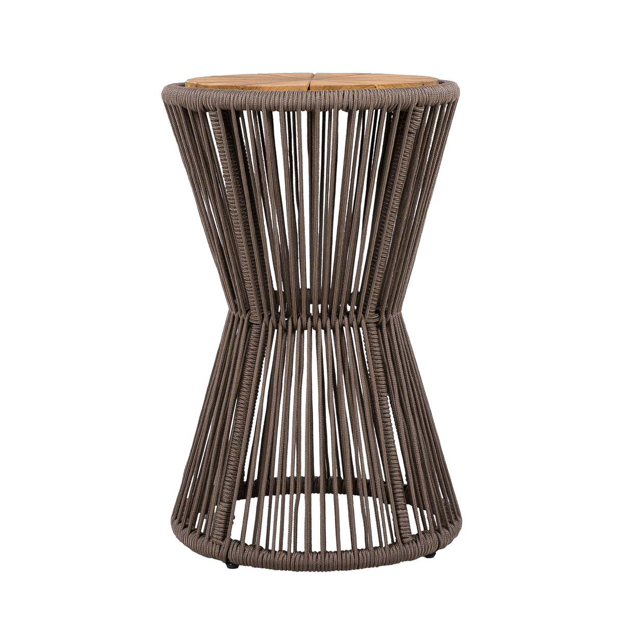 Outdoor Side Table, Dark