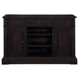 Larchmont - 3 Drawer - Dark Brown
