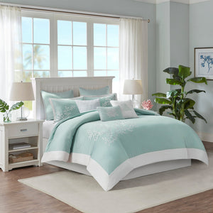 Duvet Cover Mini Set Aqua King/Cal King