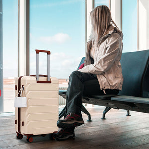 3-Piece ABS Spinner Wheel Luggage Set