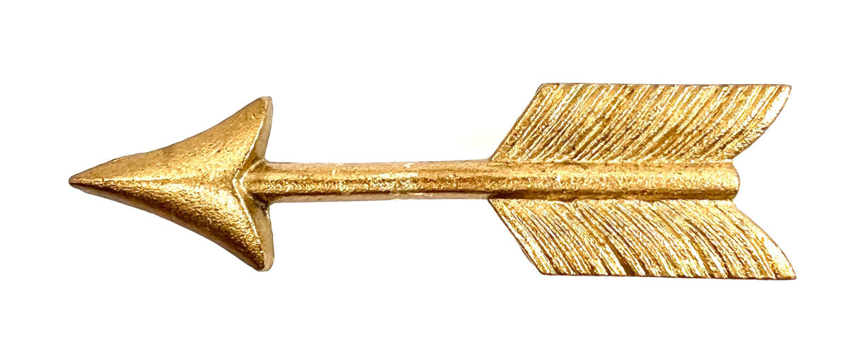 Arrow drawer pull brass set of 6, kitchen cabinet knobs dresser knobs drawer knobs handles