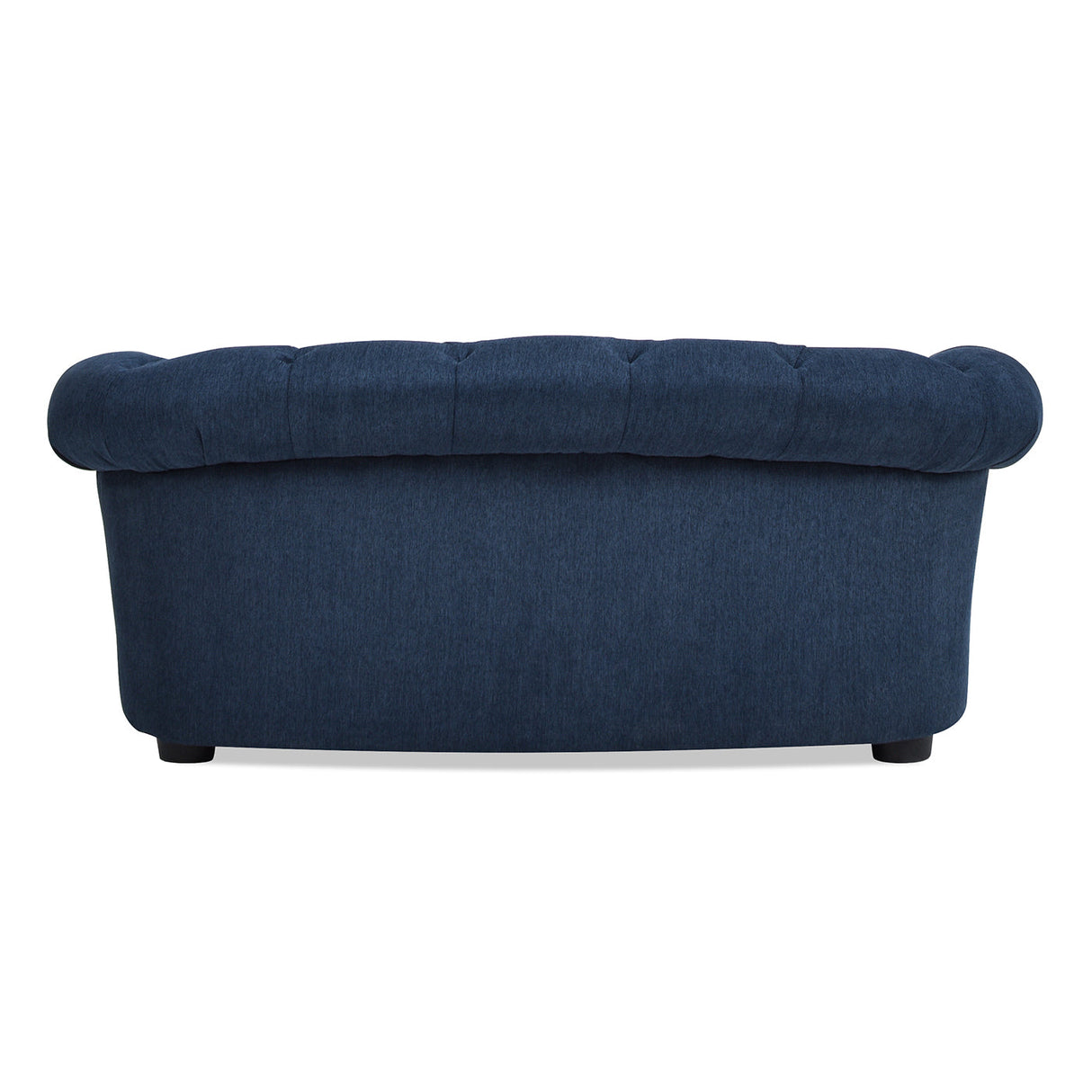 Kiki 36.5' Chesterfield Dog Sofa Bed, Medium, Pacific Blue Stain Resistant High Performance Polyester