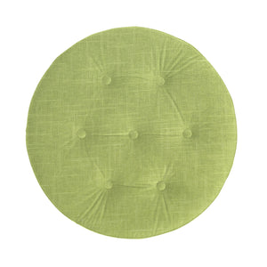 Yolanda - Round Upholstered Accent Ottoman