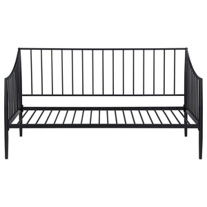 Newbury Metal Twin Daybed Bed Frame Matte Black