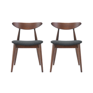 5 Piece Dining Set With Ergonomic Chairs