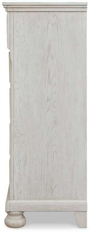 Robbinsdale - Five Drawer Chest - Youth - Antique White