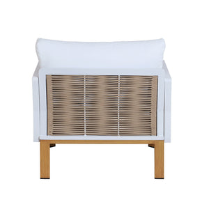 Vine - 4 Piece Outdoor Conversation Set - White
