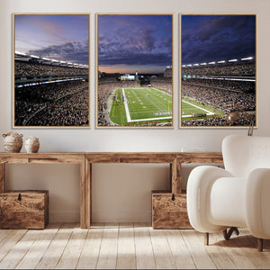 New England Patriots Football Team Print - Foxborough