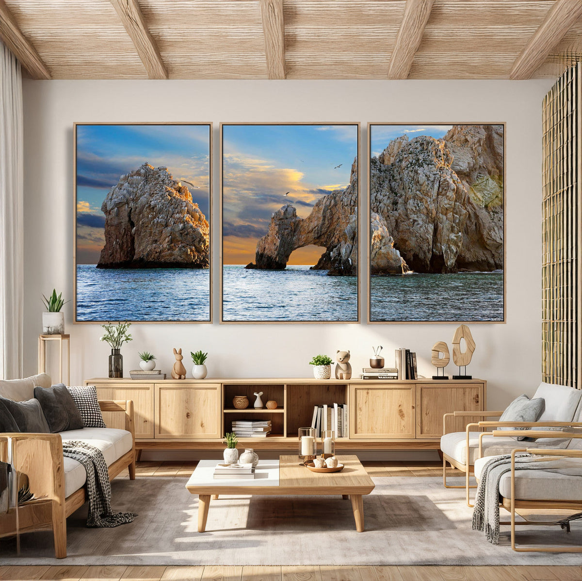The Arch Cabo San Lucas Ocean Arch Wall Art Canvas Print,