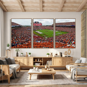 Auburn Stadium Wall Art Canvas Print, Jordan Hare Stadium