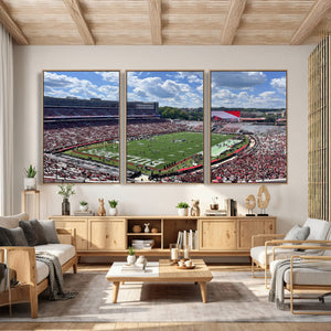 Georgia Bulldogs Stadium Wall Art Canvas Print, Sanford
