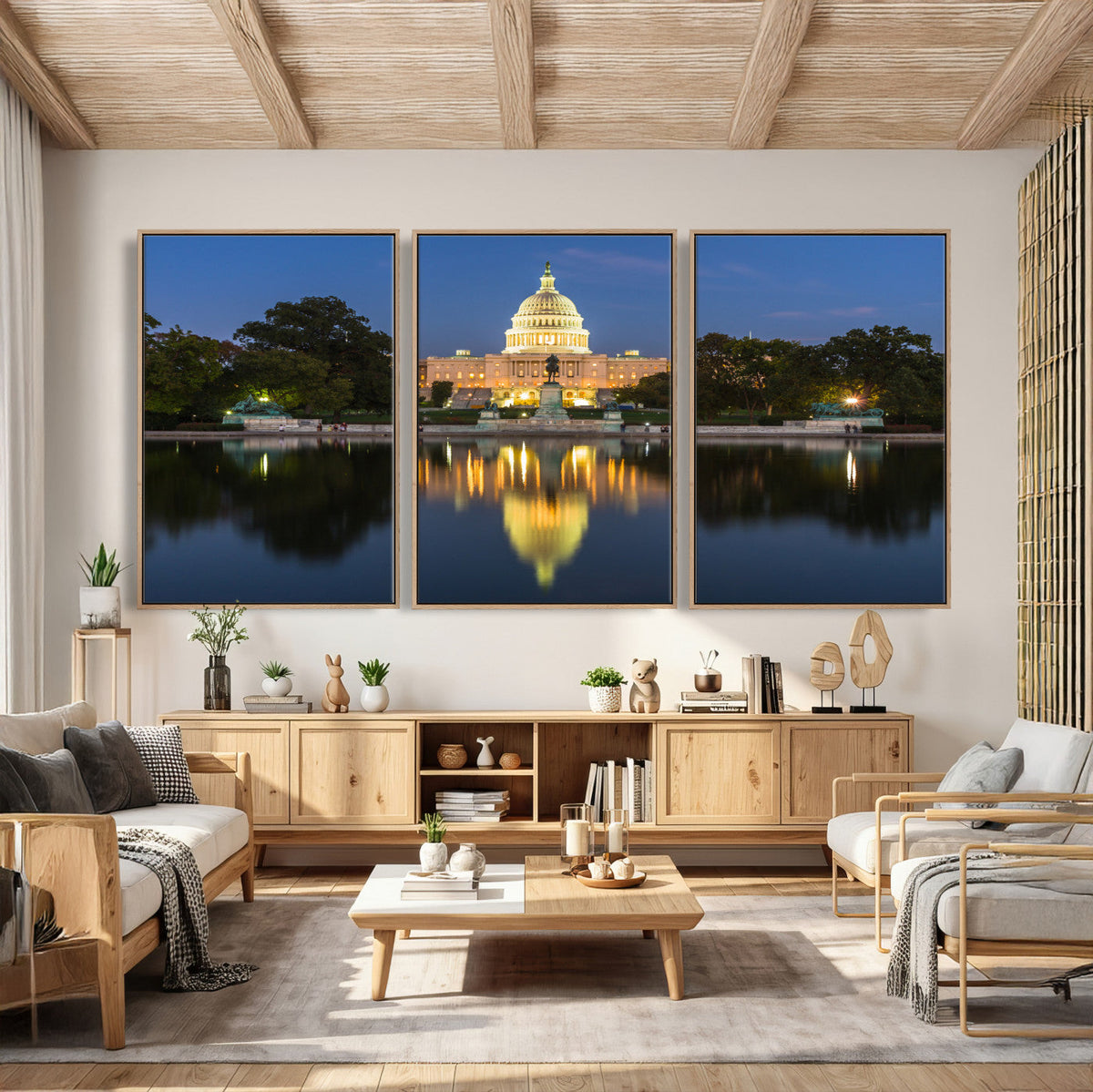 US Capitol Building Wall Art Canvas Print – Washington DC