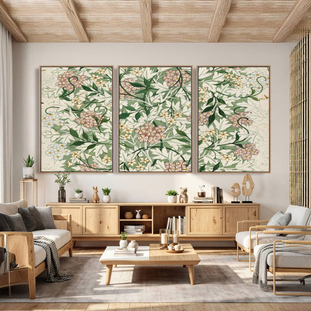 William Morris Jasmine 1872 Canvas Wall Art — Arts and