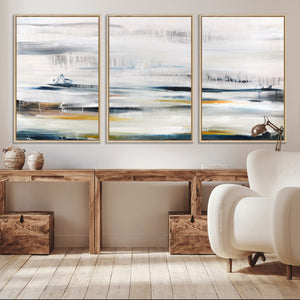 Soft Color Abstract Canvas Print