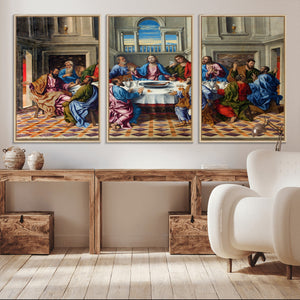 The Last Supper Multi Panel Canvas Wall Art