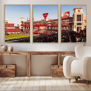 Jones AT&T Stadium Texas Tech Red Raiders Wall Art | Large