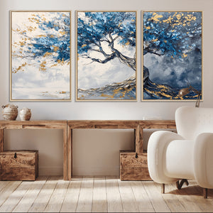 Abstract Tree Painting Canvas Wall Art | Tree of Life
