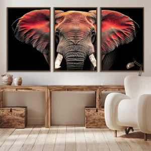 Elephant Wall Art Canvas Print