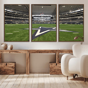 Dallas Cowboys Football Team Print - Arlington AT&T Stadium