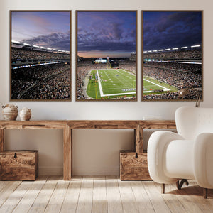 New England Patriots Football Team Print - Foxborough