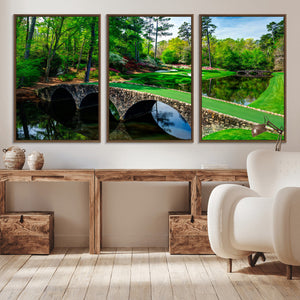 Augusta National Golf Club Wall Art - Panoramic Bridge &