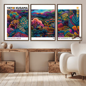 Framed Yayoi Kusama 1986 Wall Art Print – Japanese Wall Art