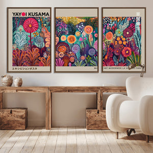 Yayoi Kusama Wall Art Canvas Print, Abstract Art, Large
