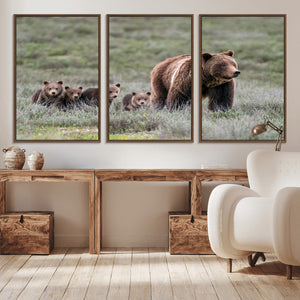 Wildlife Photography of 399 Grizzly Bear Cubs | Queen of the