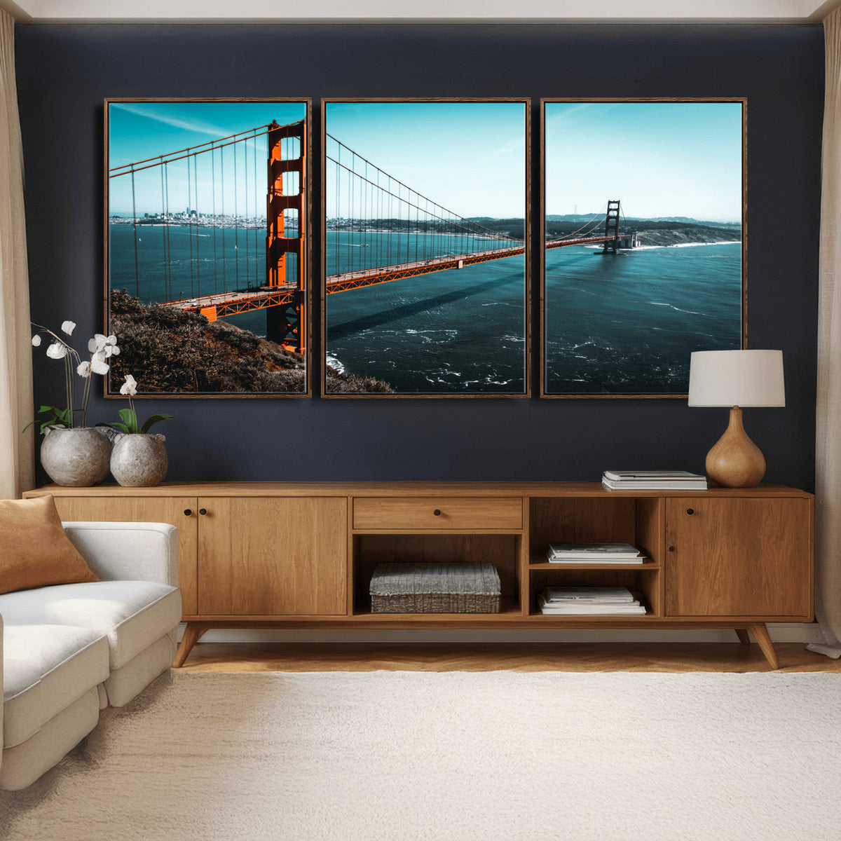 Golden Gate Bridge Wall Art Canvas Print – San Francisco