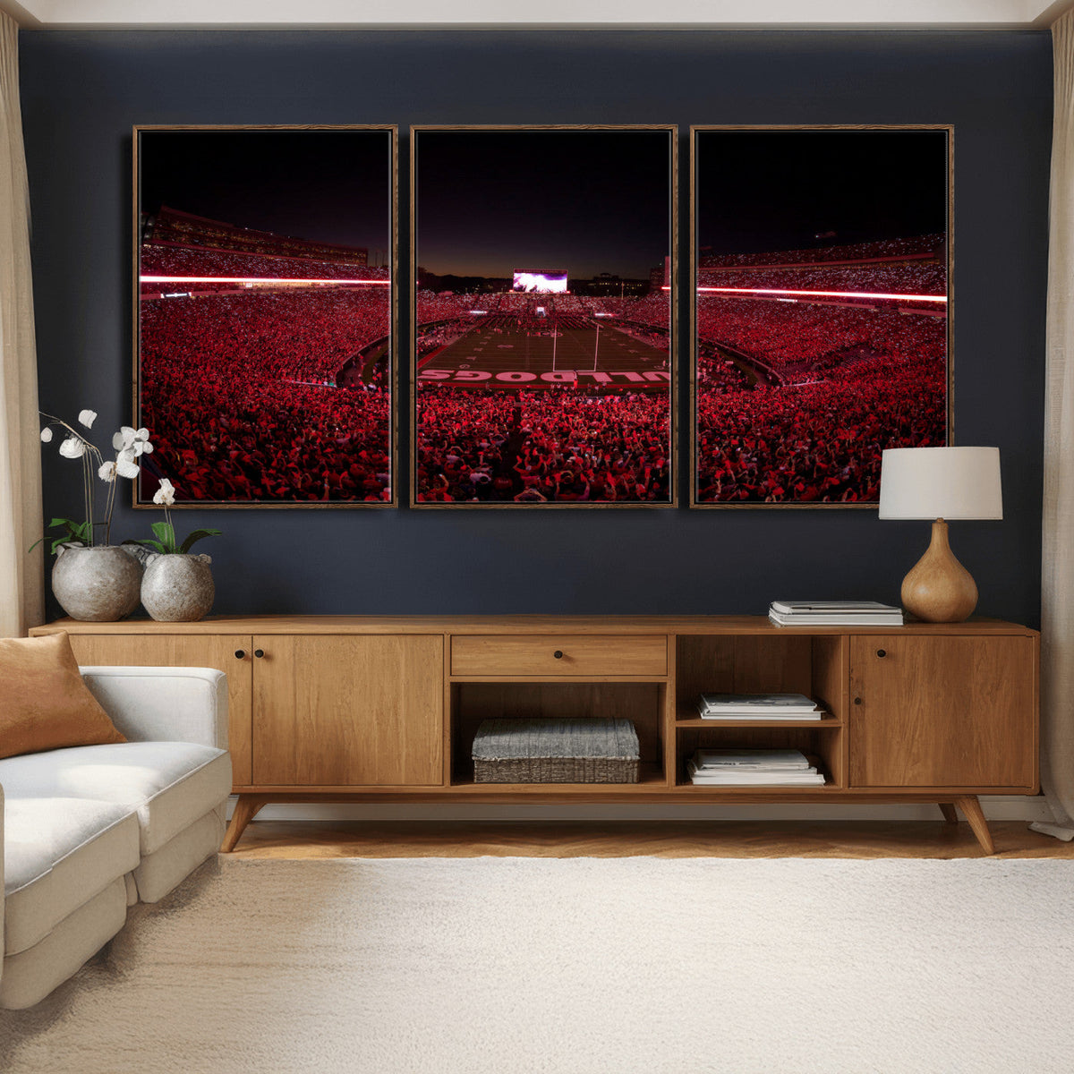 Sanford Stadium Wall Art Canvas Print – Georgia Bulldogs