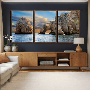 The Arch Cabo San Lucas Ocean Arch Wall Art Canvas Print,