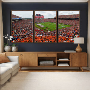 Auburn Stadium Wall Art Canvas Print, Jordan Hare Stadium
