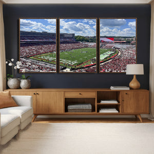 Georgia Bulldogs Stadium Wall Art Canvas Print, Sanford