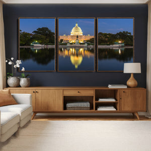 US Capitol Building Wall Art Canvas Print – Washington DC