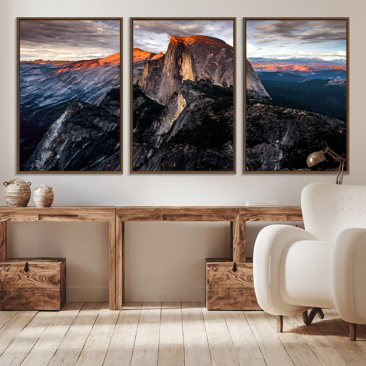 Half Dome Yosemite Wall Art – Majestic Mountain Landscape