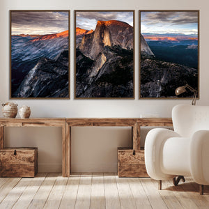 Half Dome Yosemite Wall Art – Majestic Mountain Landscape