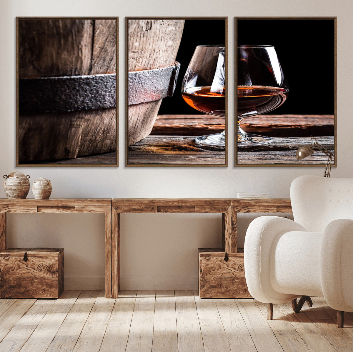 Scots Whiskey Wall Art Canvas Print