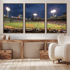 Boston Red Sox Baseball Team Print Canvas - Massachusetts