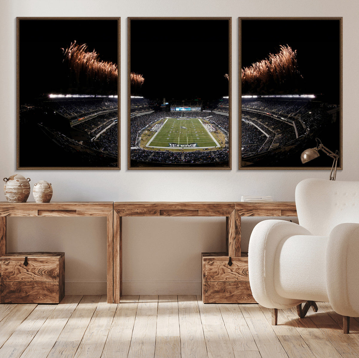 Eagles Field Stadium Wall Art | Philadelphia Eagles Football