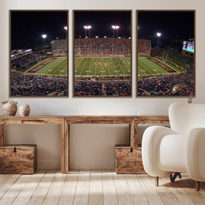 Demon Deacons Print Canvas, Football Team Print -