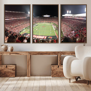 University of Louisville Cardinals Football Team Print -