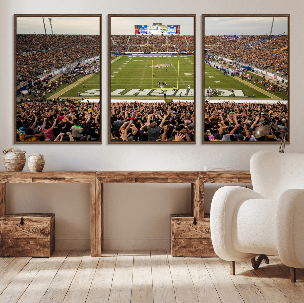 UCF Knights Football Team Print - Orlando FBC Mortgage