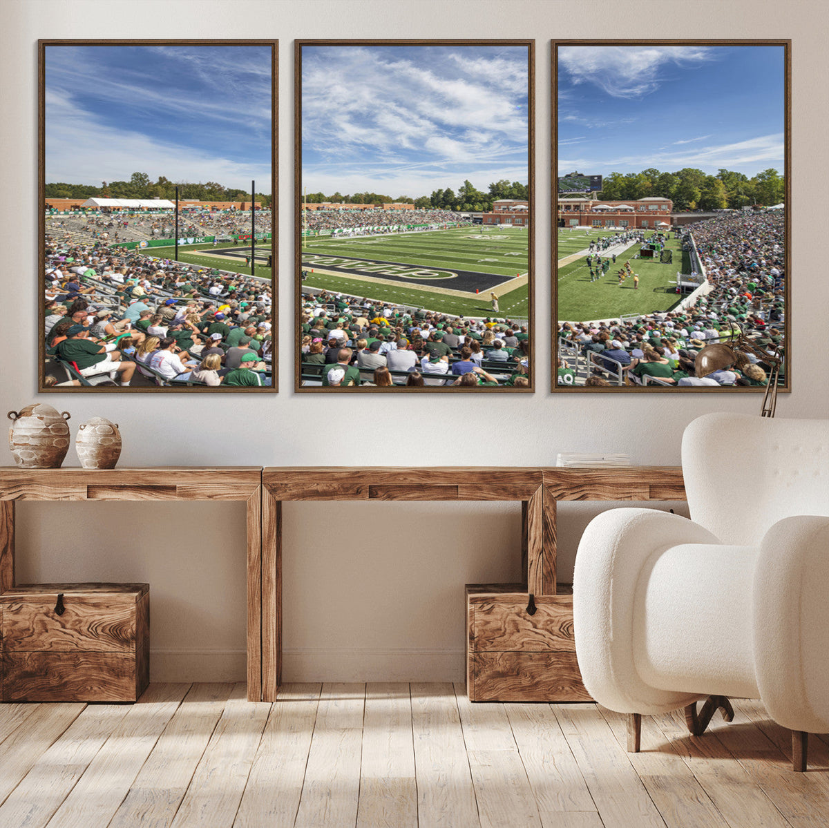 University of Charlotte 49ers Football Team Print -
