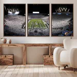 Penn State Beaver Stadium Canvas Wall Art - Nittany Lions