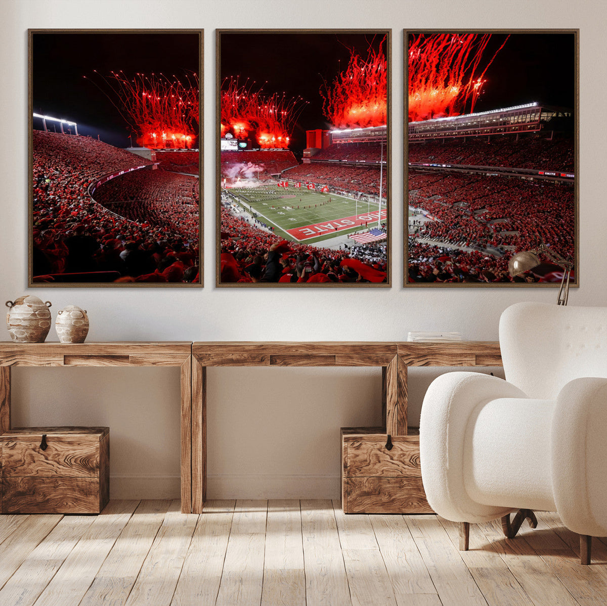 Ohio State University Buckeyes Football Team Print -