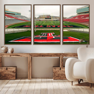 Texas Tech Red Raiders Football Team Print - Lubbock Jones