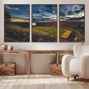 University of Wyoming Cowboys Football Team Print - Laramie