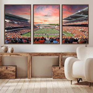 Oregon State Beavers Football Team Print - Corvallis Reser