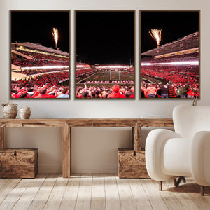 Oregon State Beavers Football Team Print - Corvallis Reser