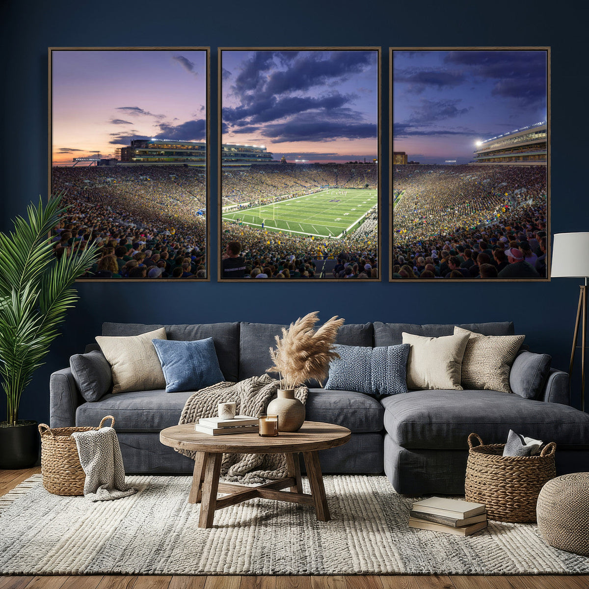 Notre Dame Fighting Irish Football Team Print - Notre Dame